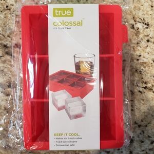 True Colossal Silicone Ice Cube Tray - NEW